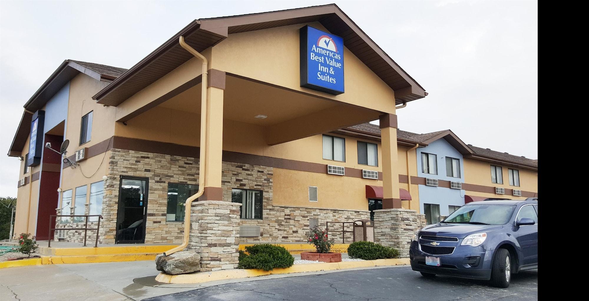 Americas Best Value Inn & Suites Harrisonville Exterior foto